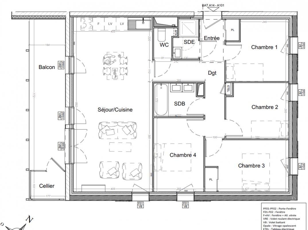 Plan du lot