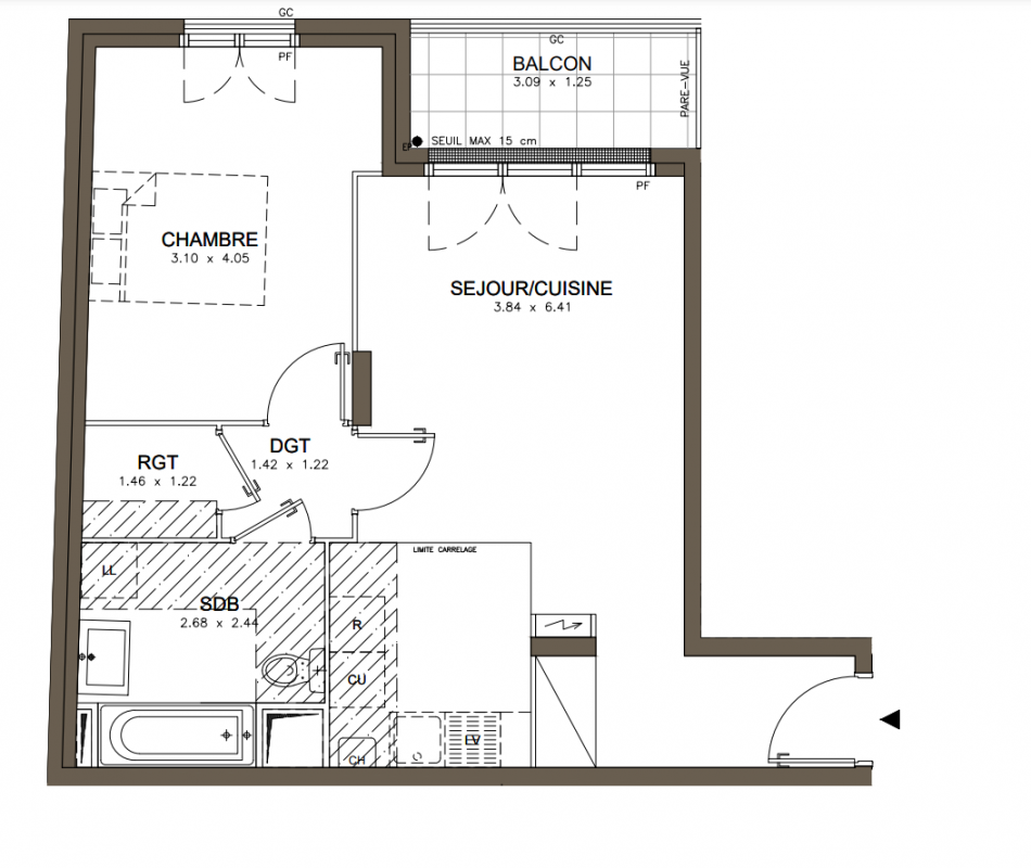 Plan du lot