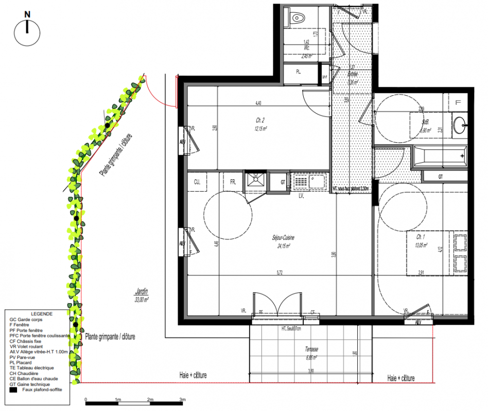 Plan du lot