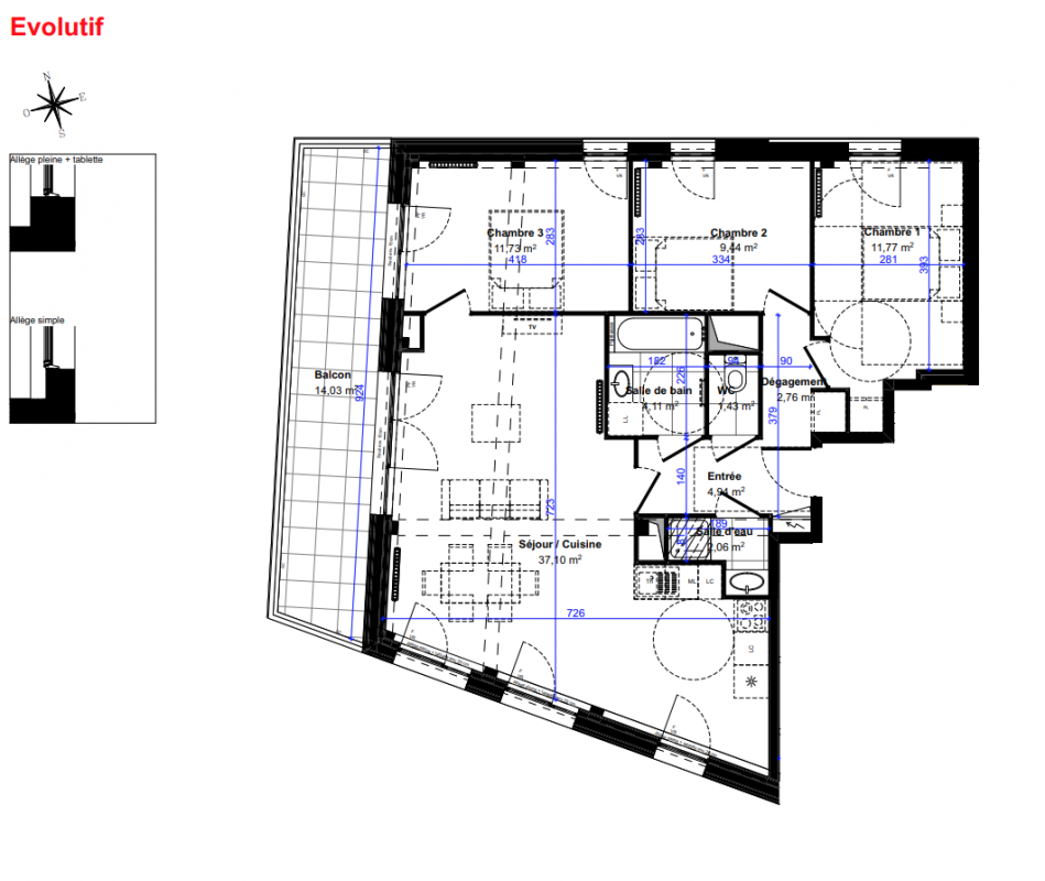 Plan du lot