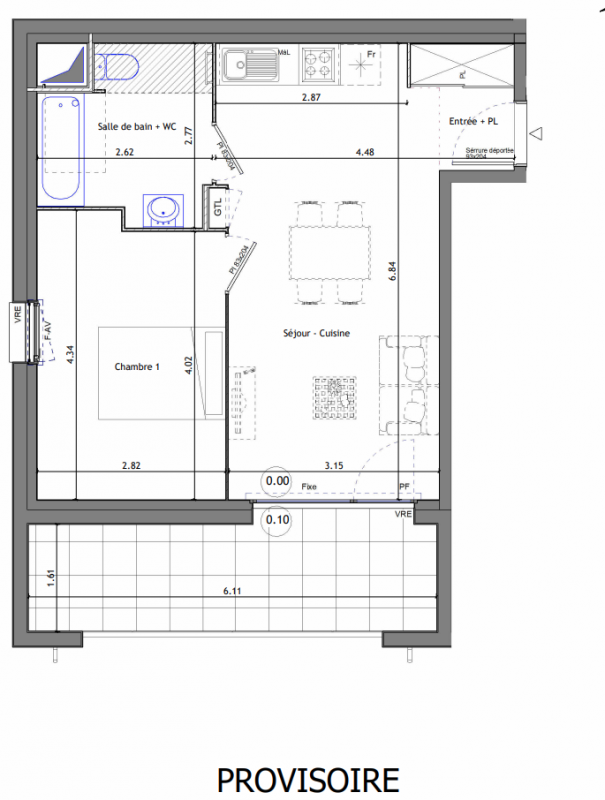 Plan du lot