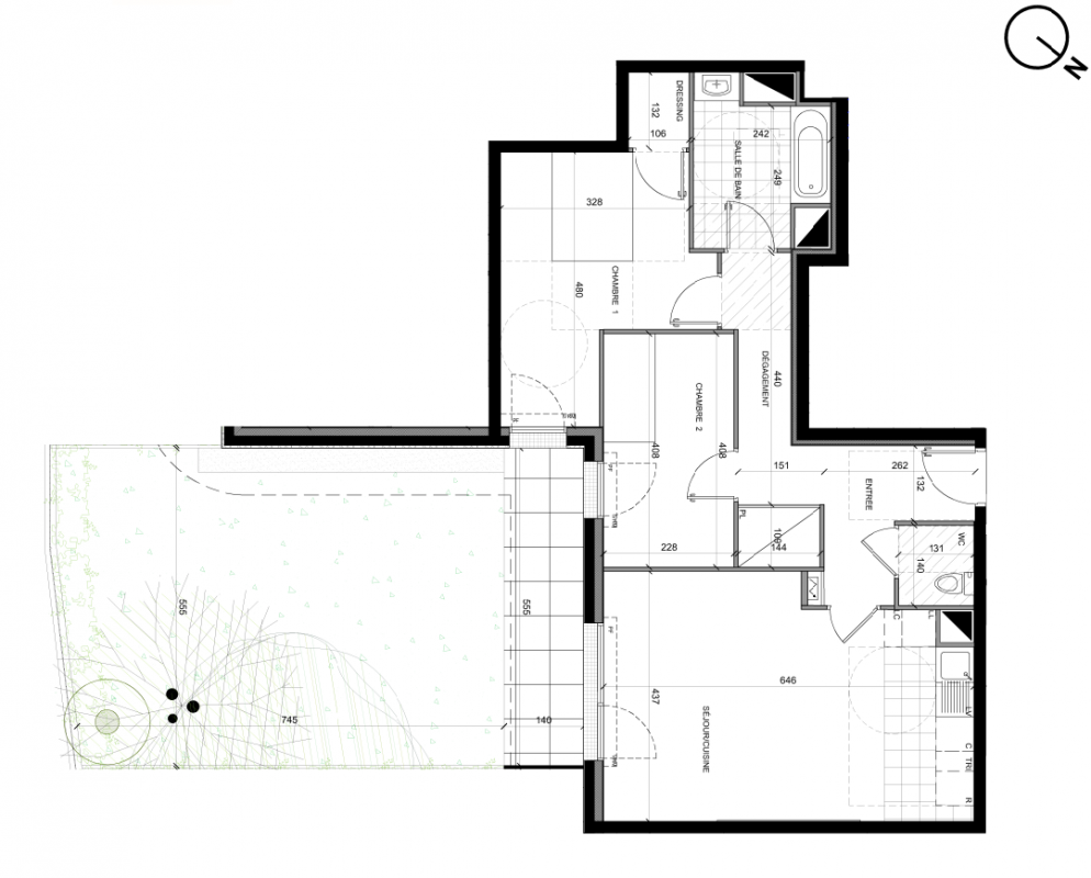 Plan du lot
