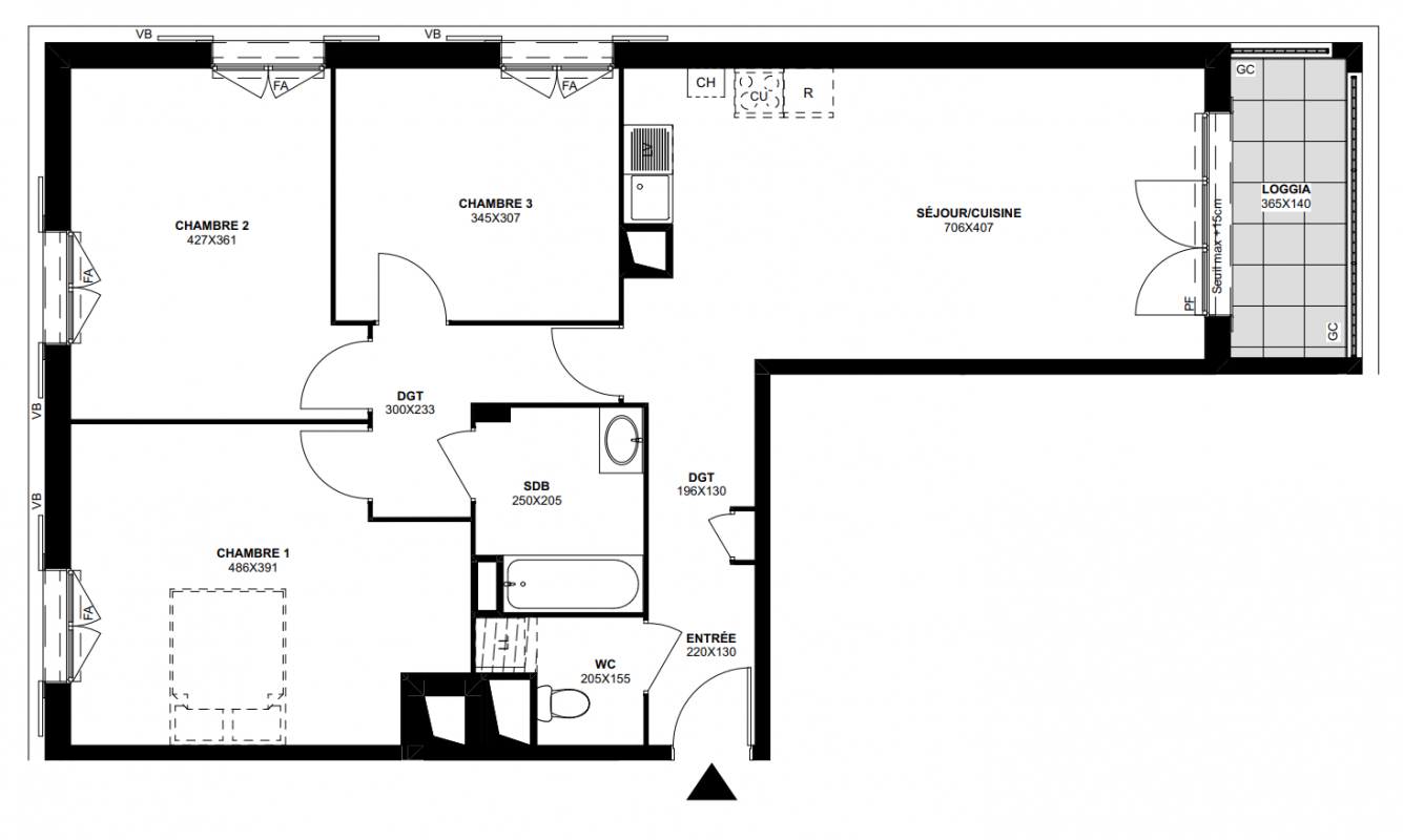 Plan du lot