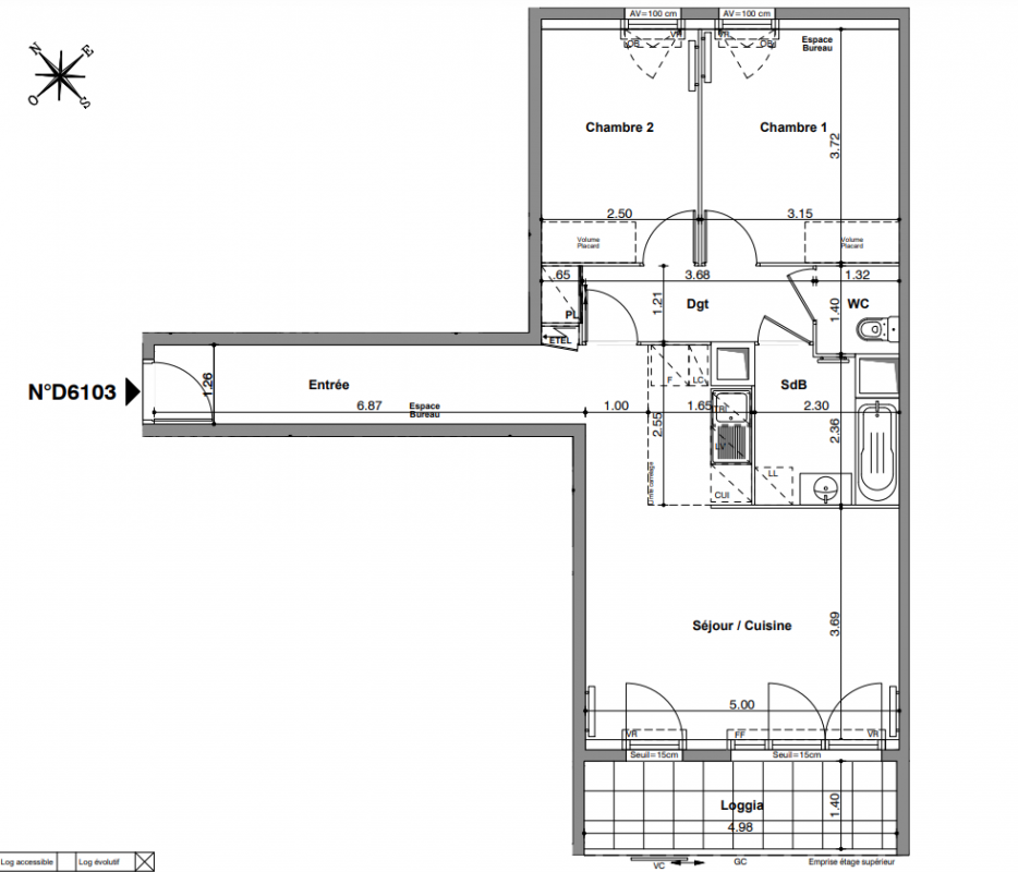 Plan du lot
