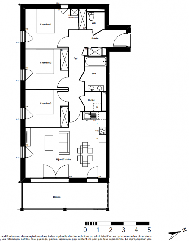 Plan du lot
