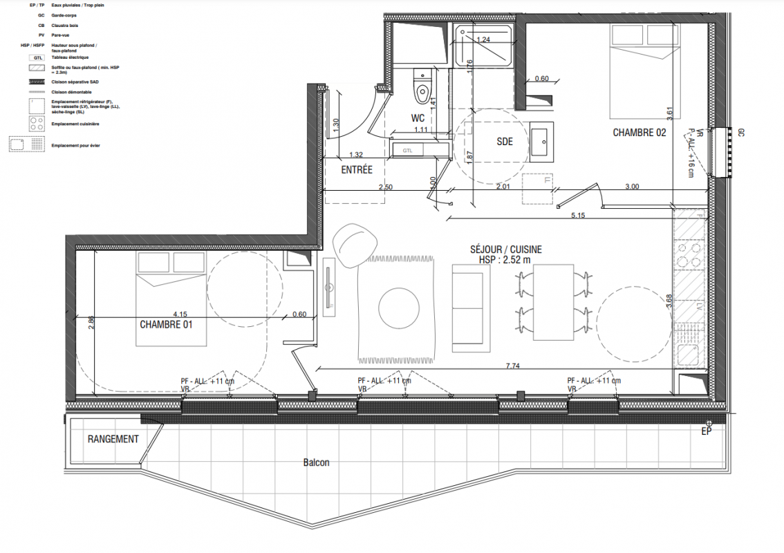 Plan du lot