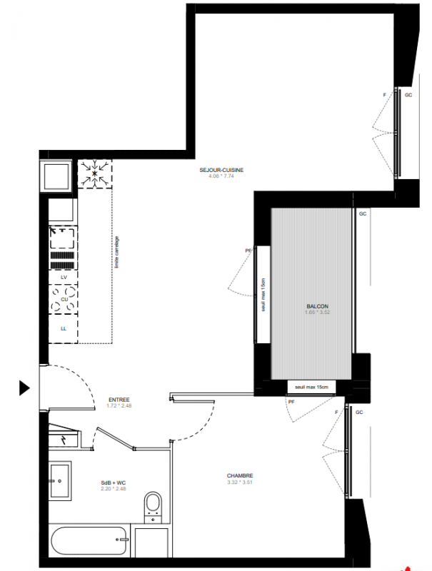 Plan du lot