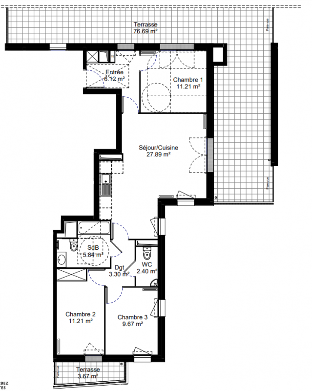 Plan du lot