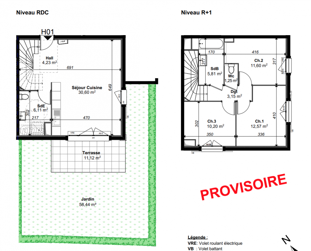 Plan du lot