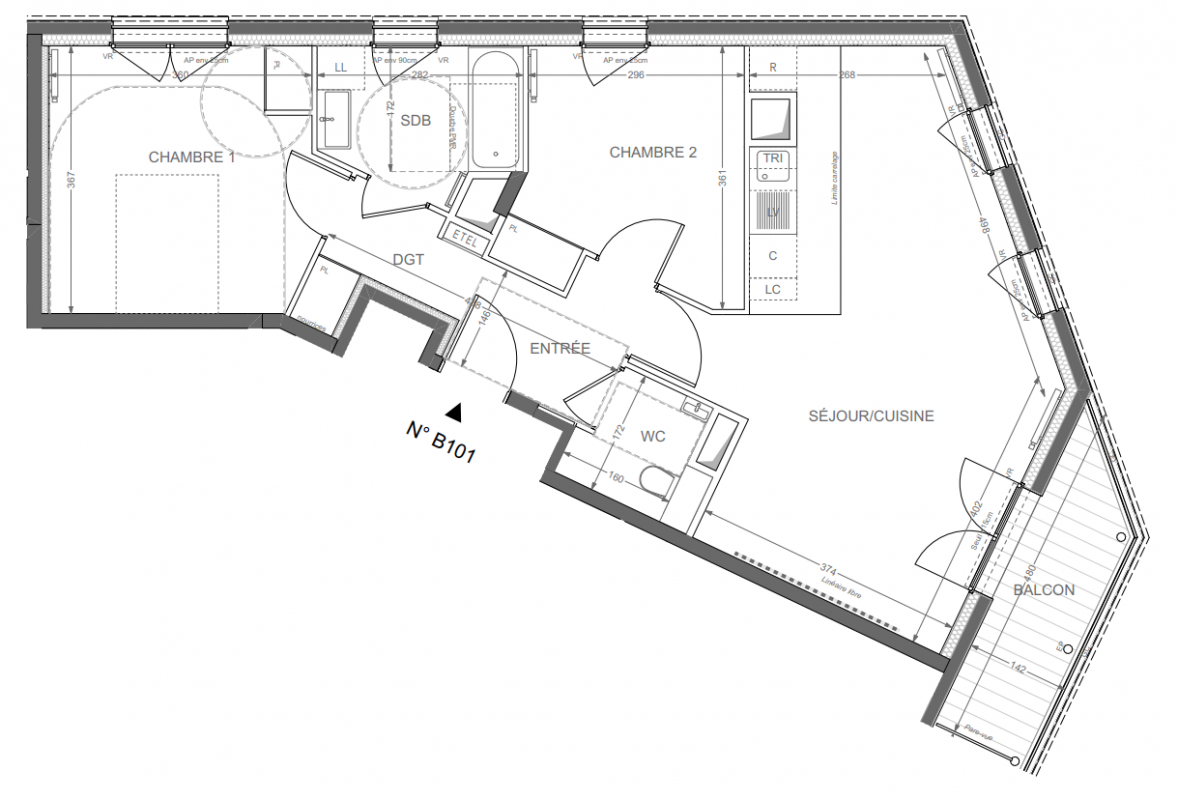 Plan du lot