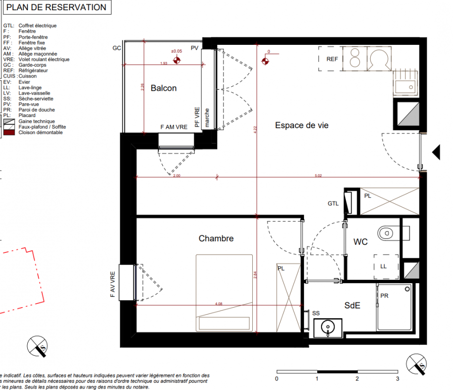 Plan du lot