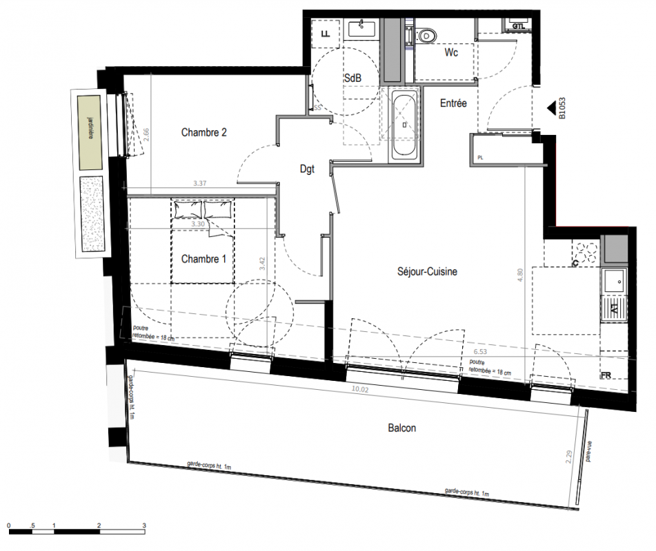 Plan du lot