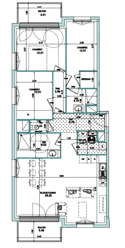 Plan du lot