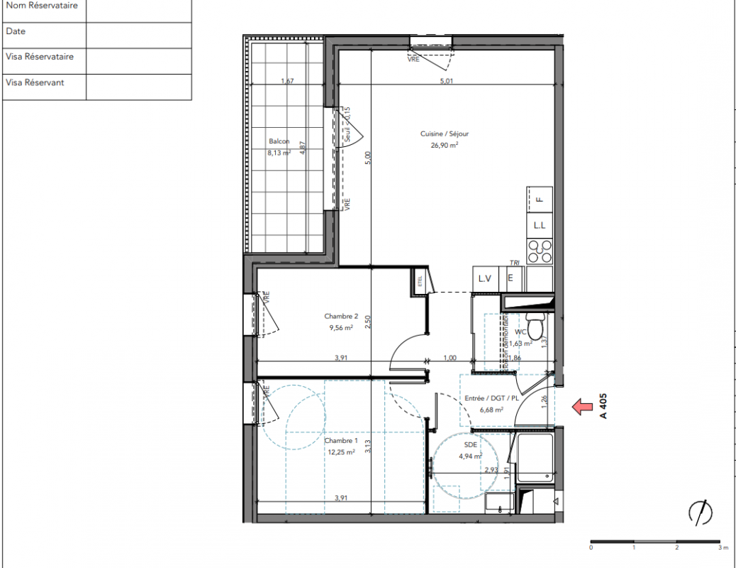 Plan du lot