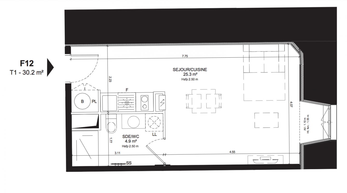 Plan du lot