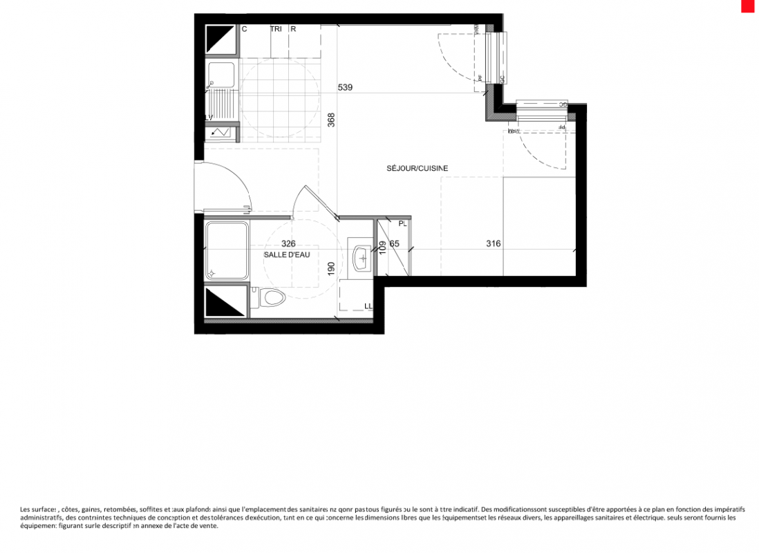 Plan du lot