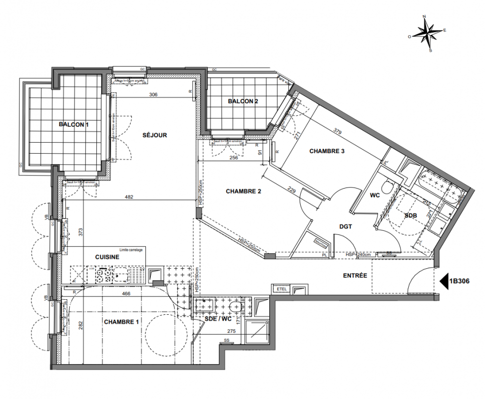 Plan du lot