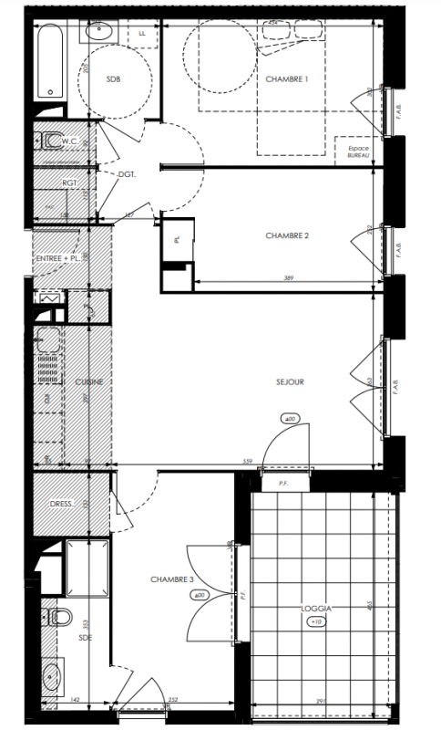 Plan du lot
