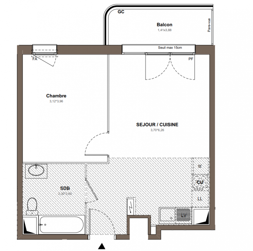 Plan du lot
