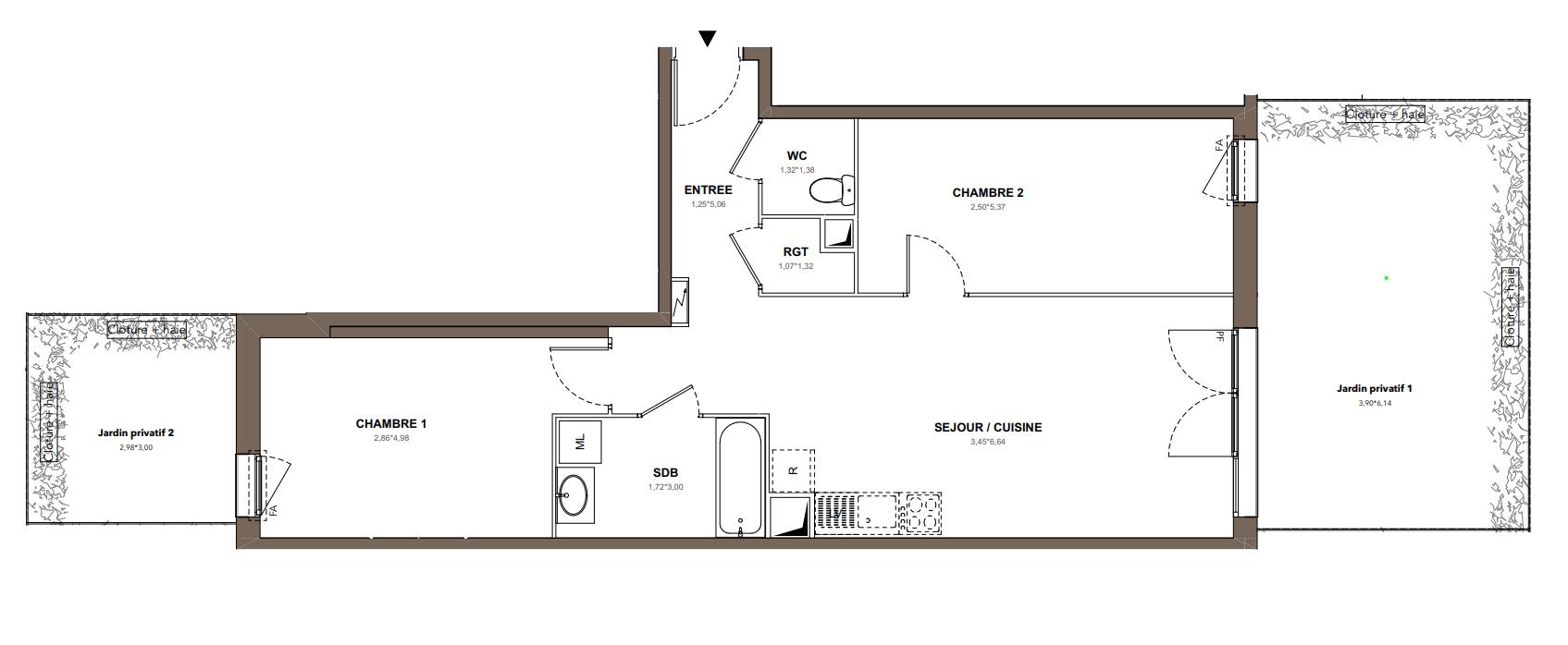 Plan du lot