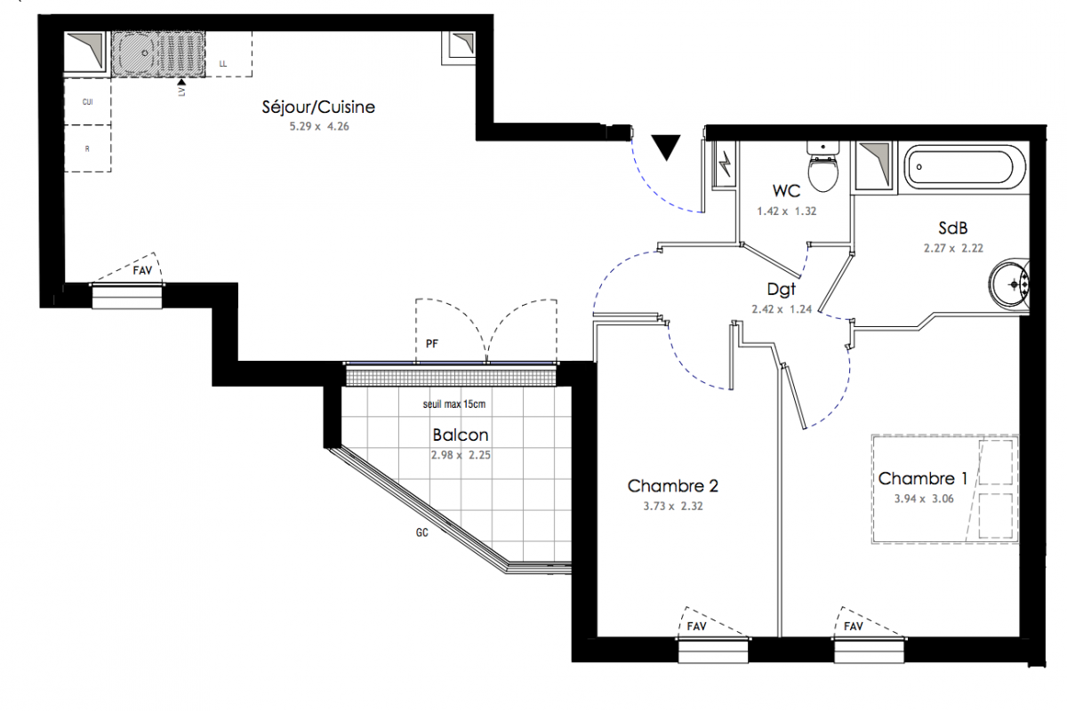 Plan du lot