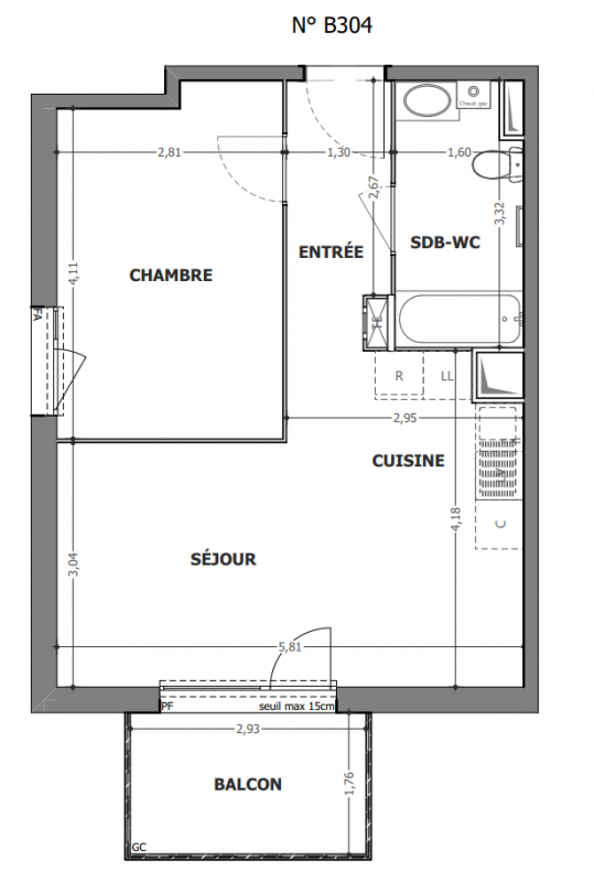 Plan du lot