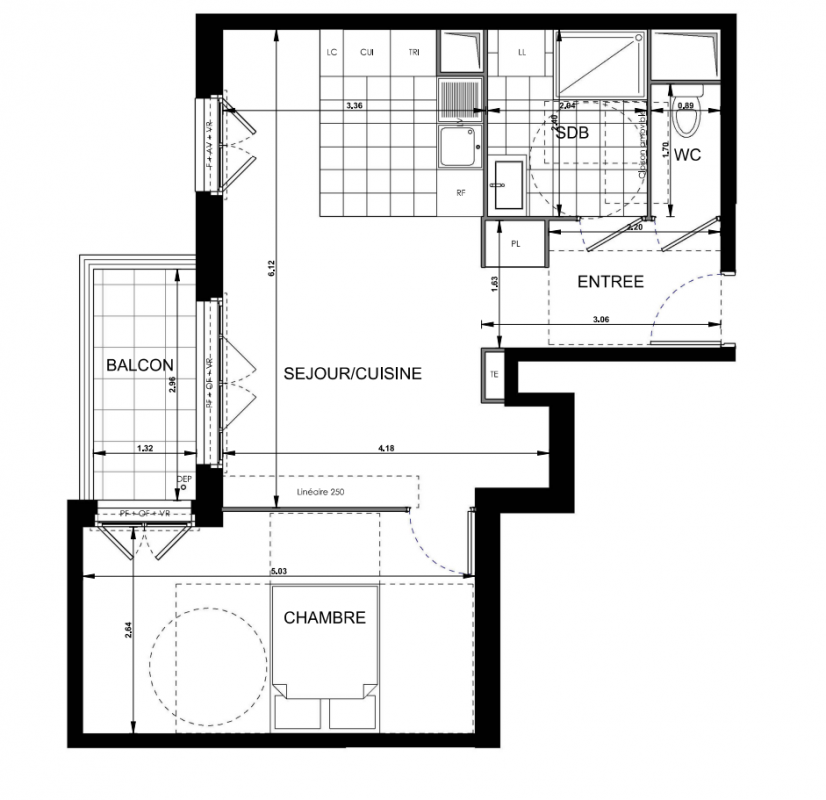 Plan du lot
