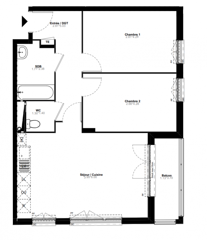 Plan du lot