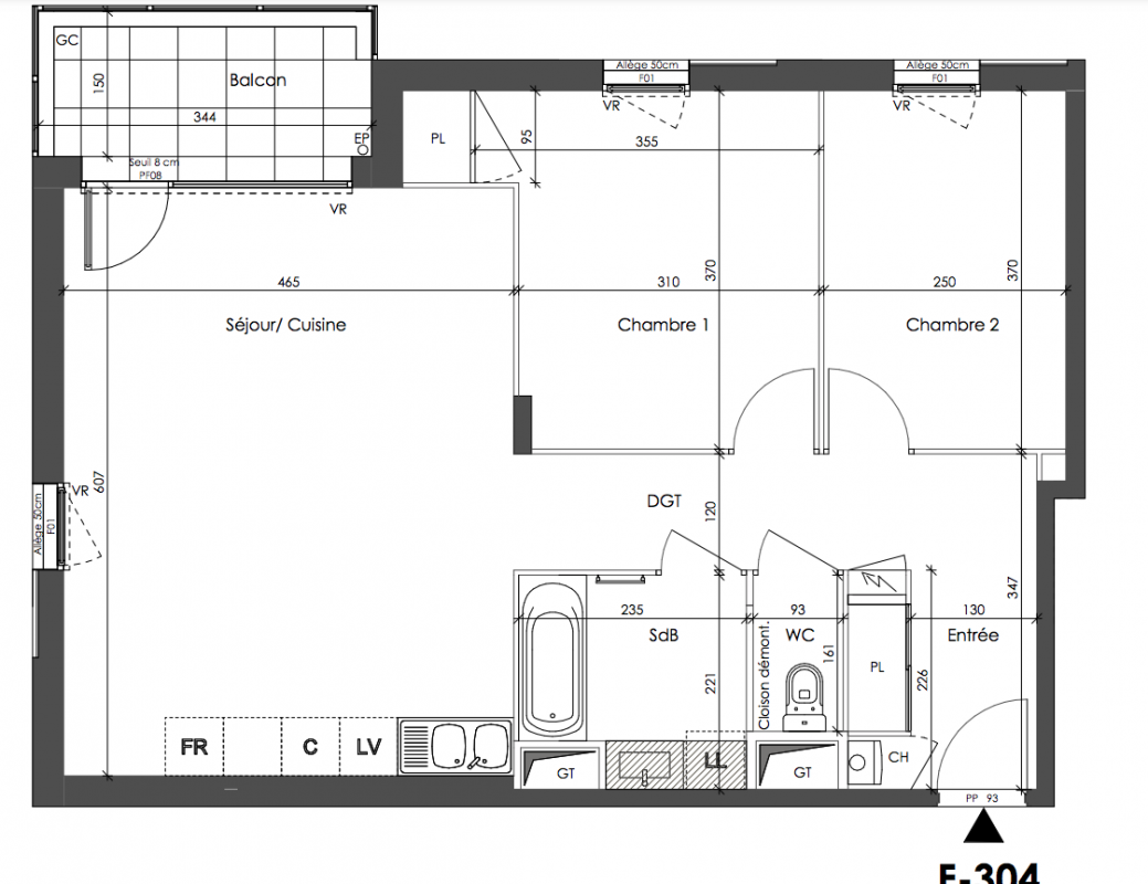 Plan du lot