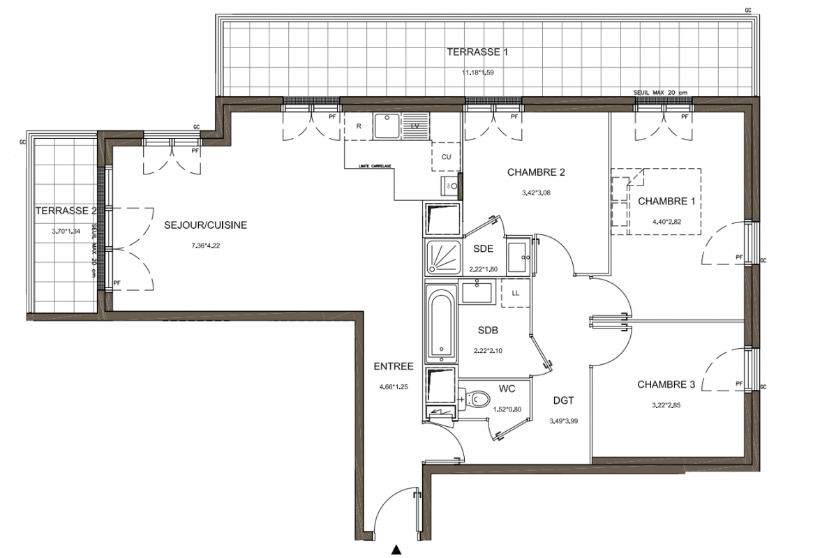 Plan du lot