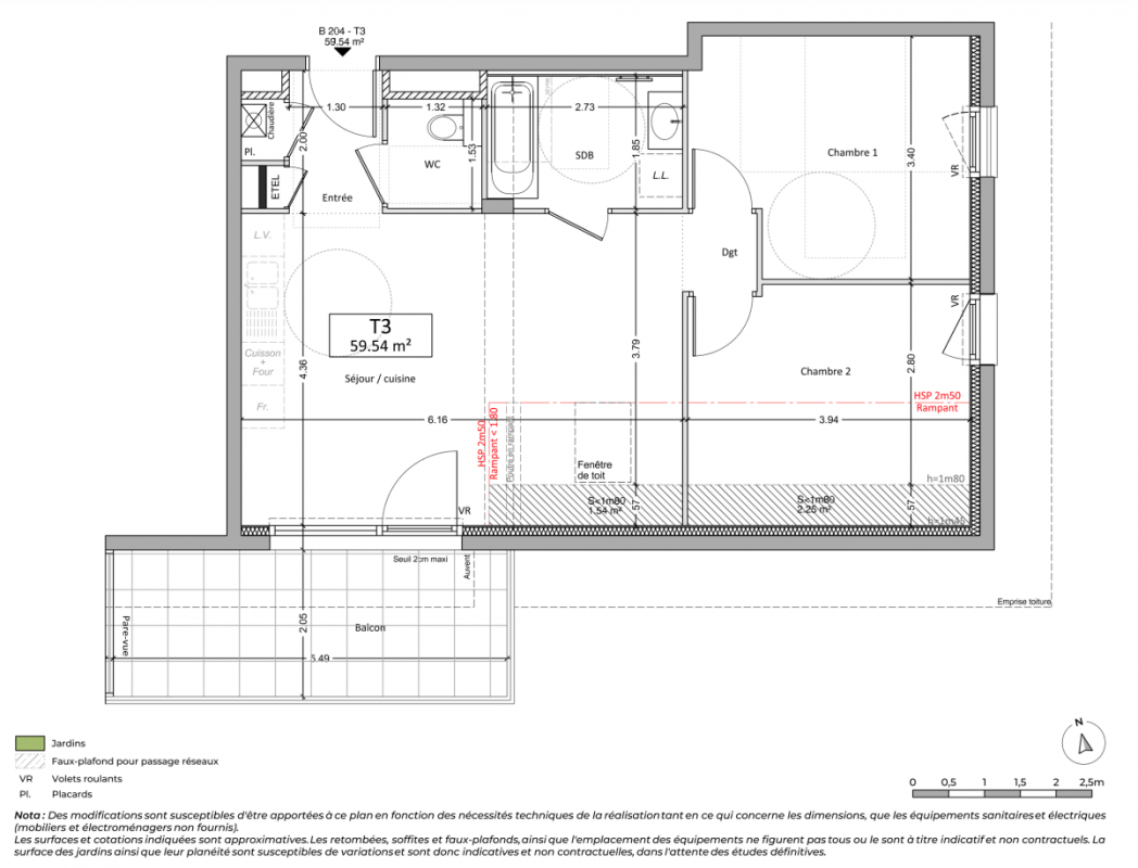 Plan du lot