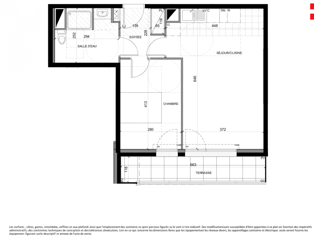 Plan du lot