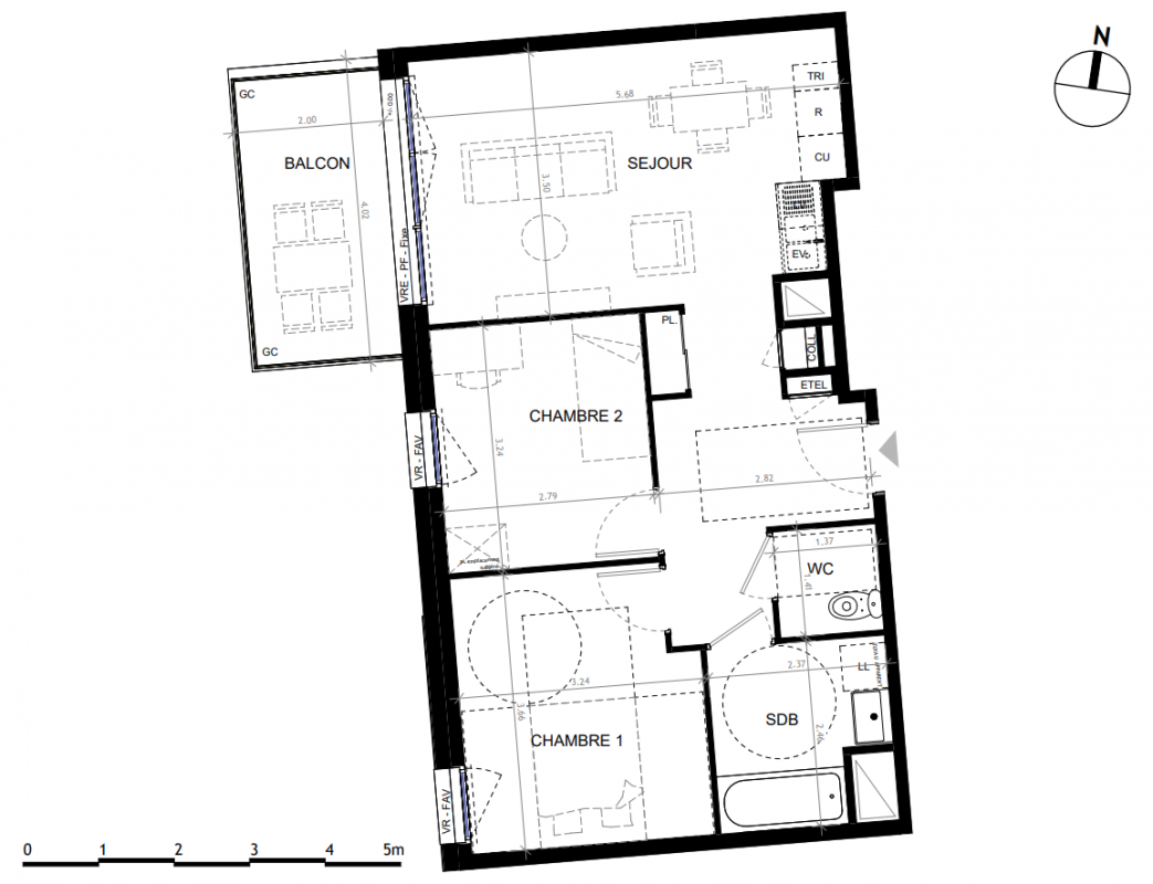 Plan du lot