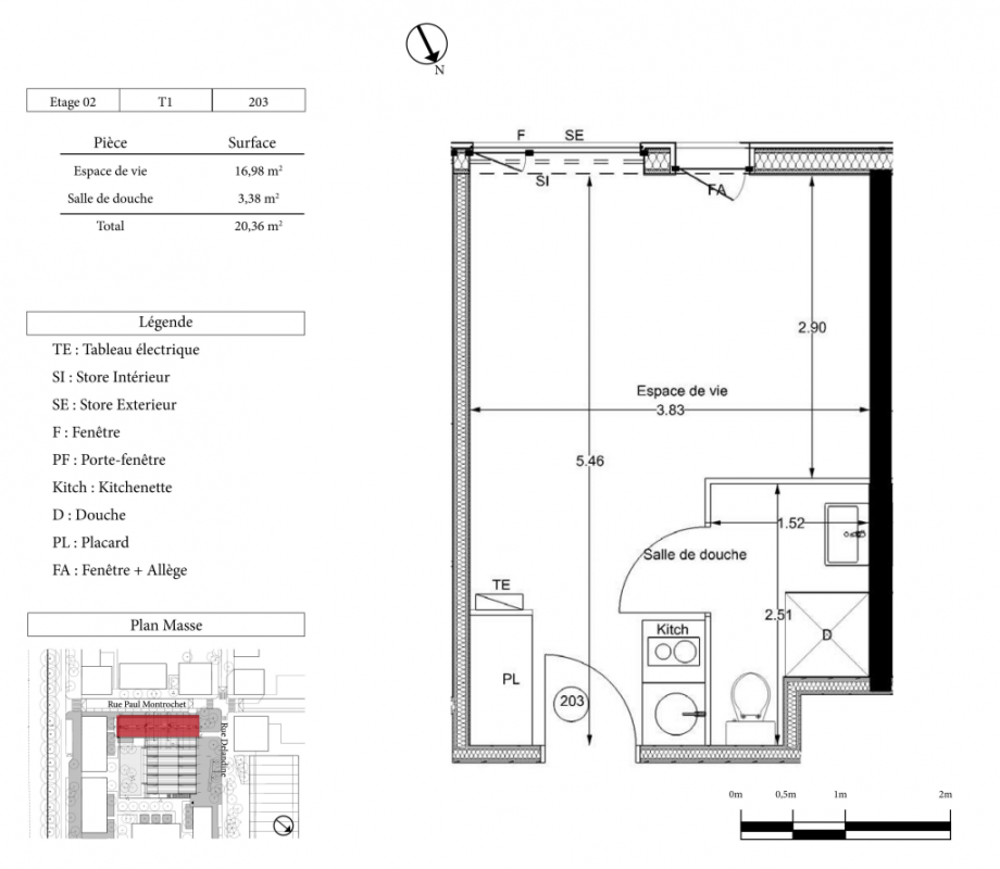 Plan du lot