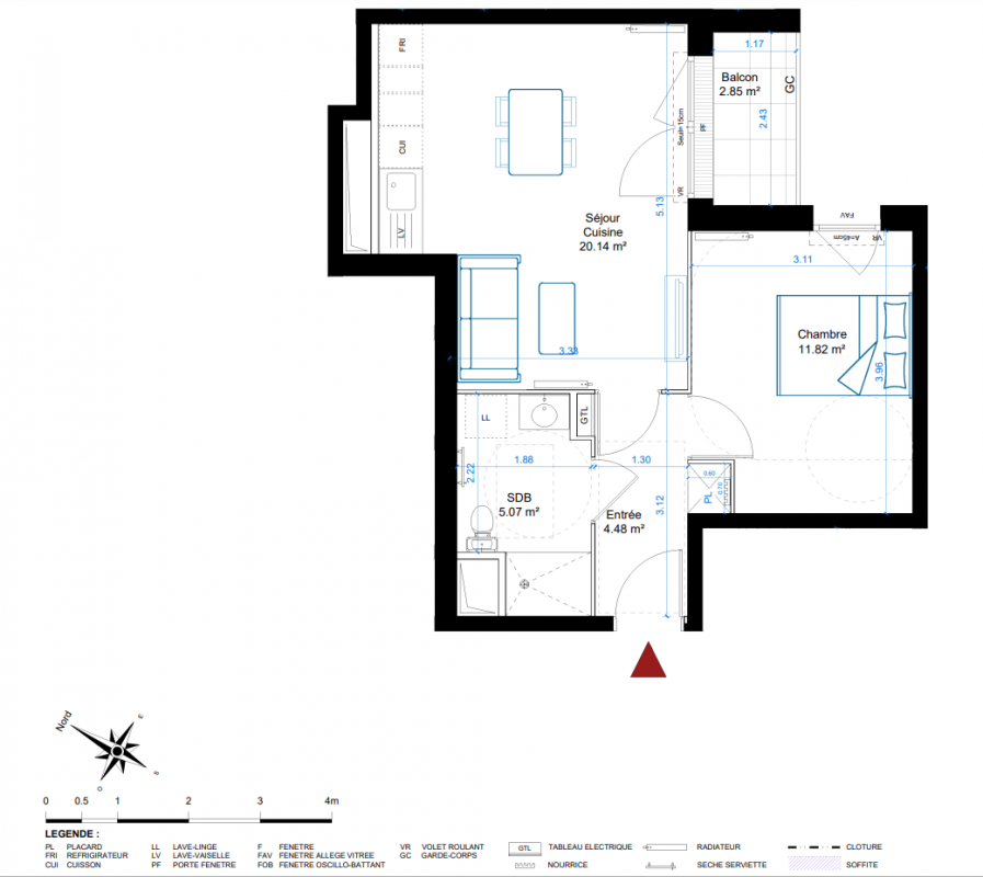 Plan du lot