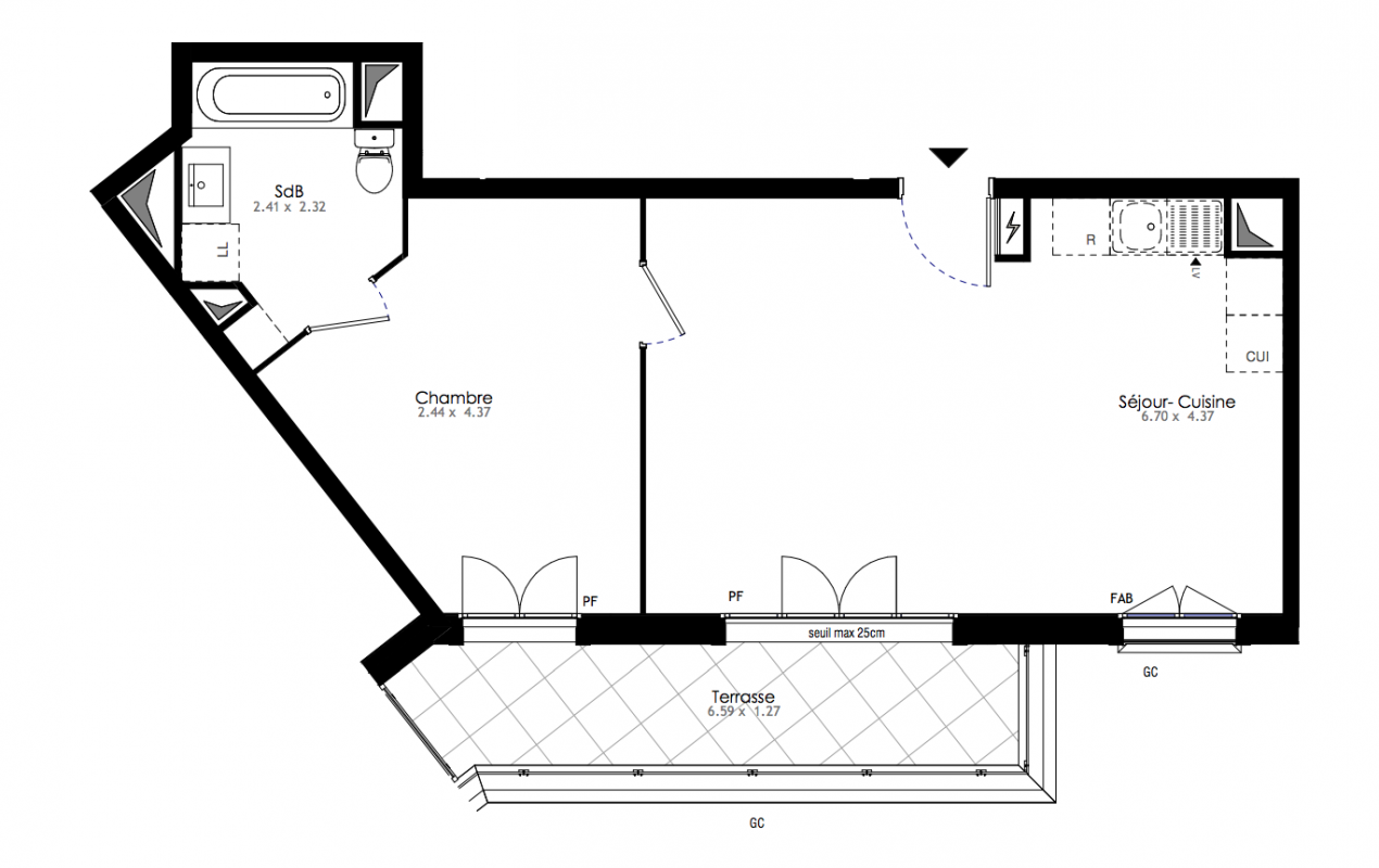 Plan du lot