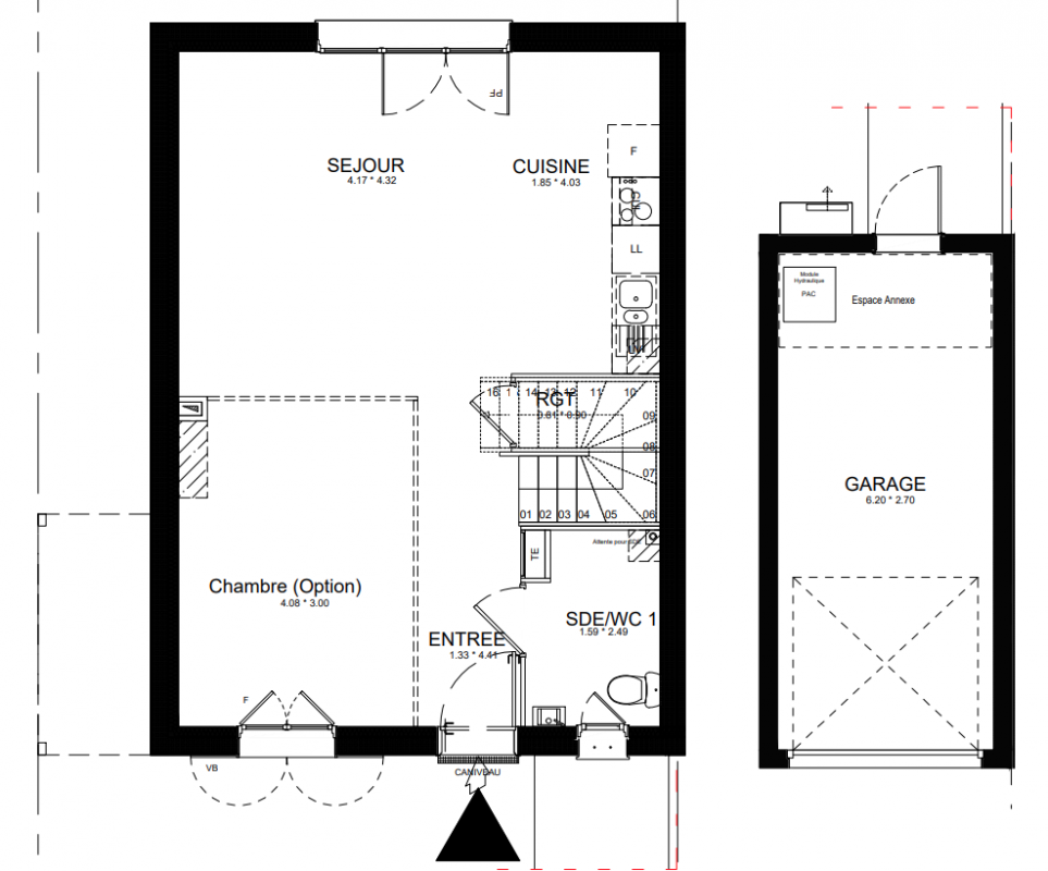 Plan du lot