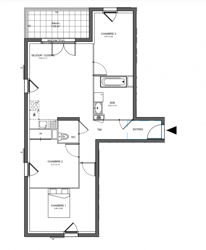 Plan du lot