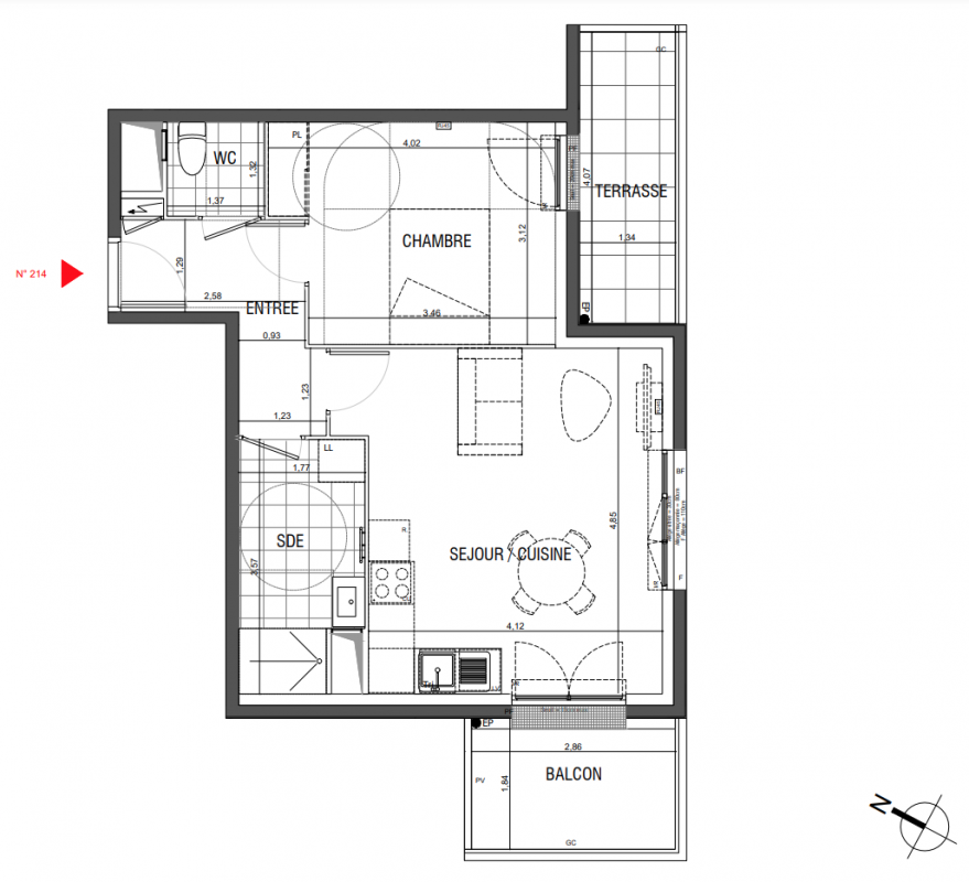 Plan du lot