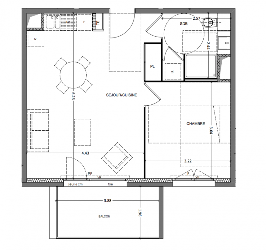 Plan du lot