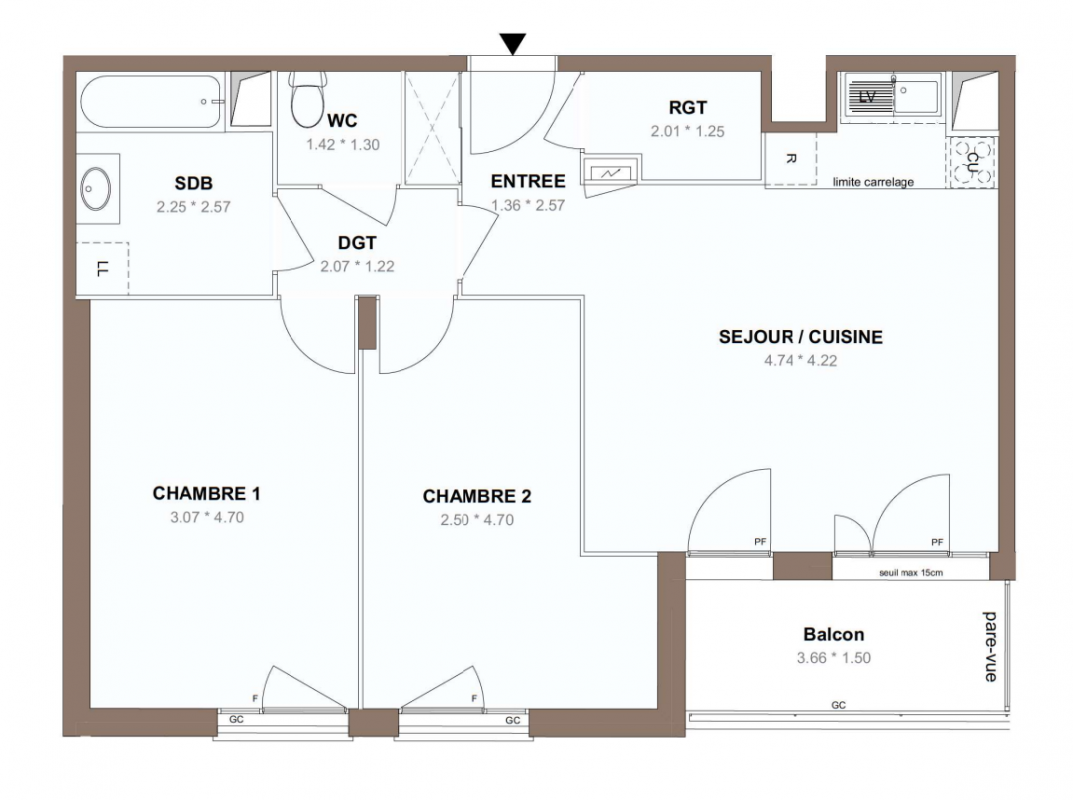 Plan du lot