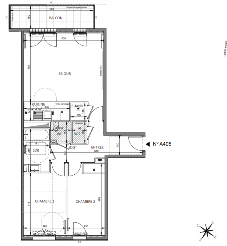 Plan du lot