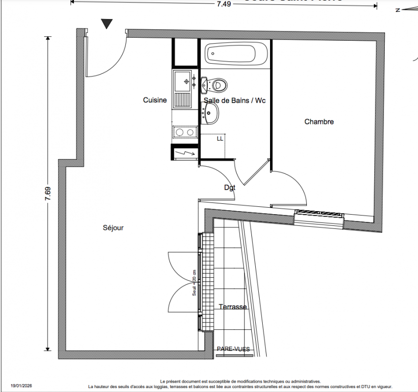 Plan du lot