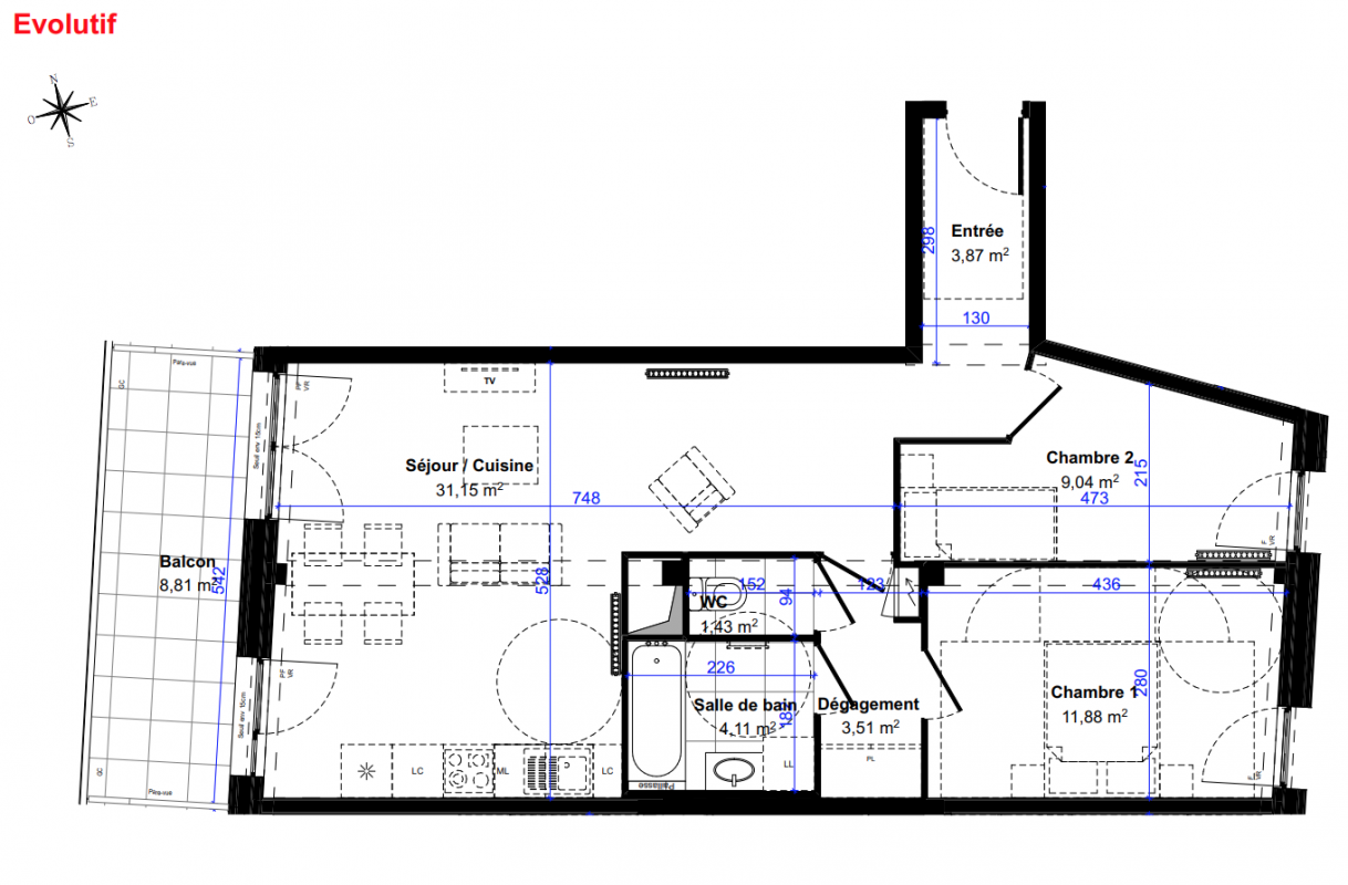 Plan du lot