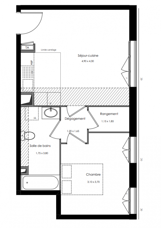 Plan du lot