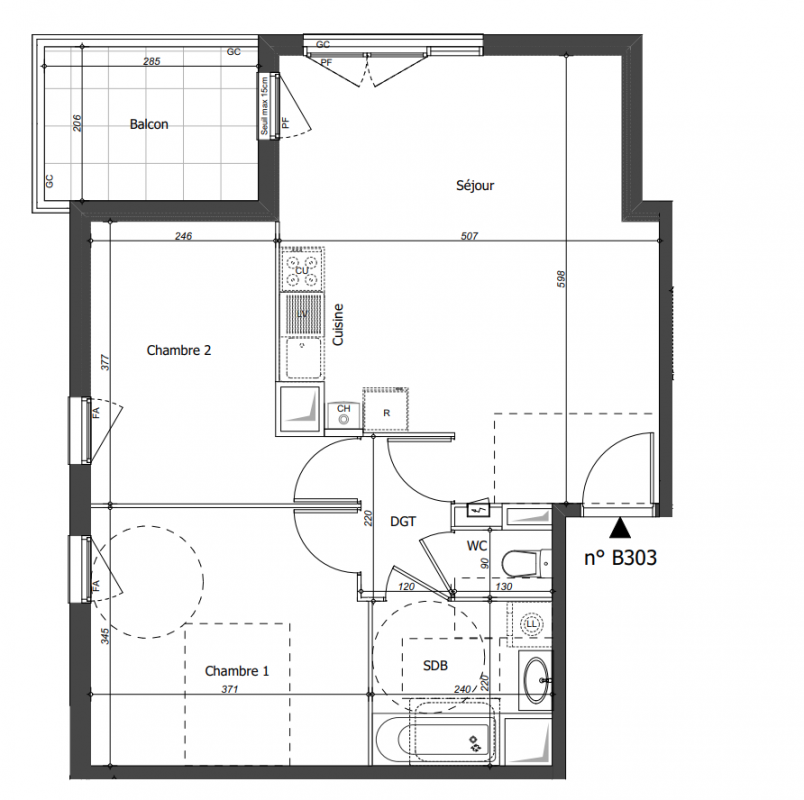 Plan du lot