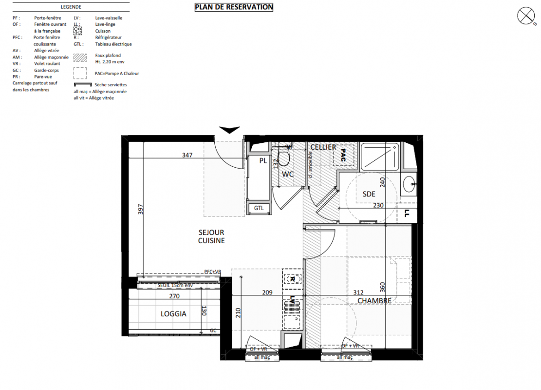 Plan du lot