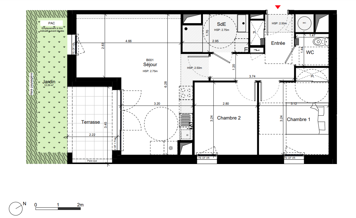 Plan du lot