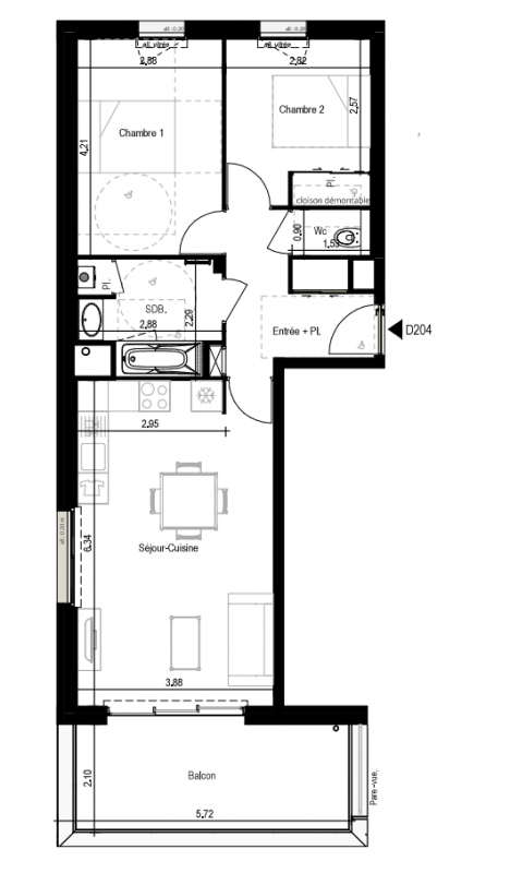 Plan du lot