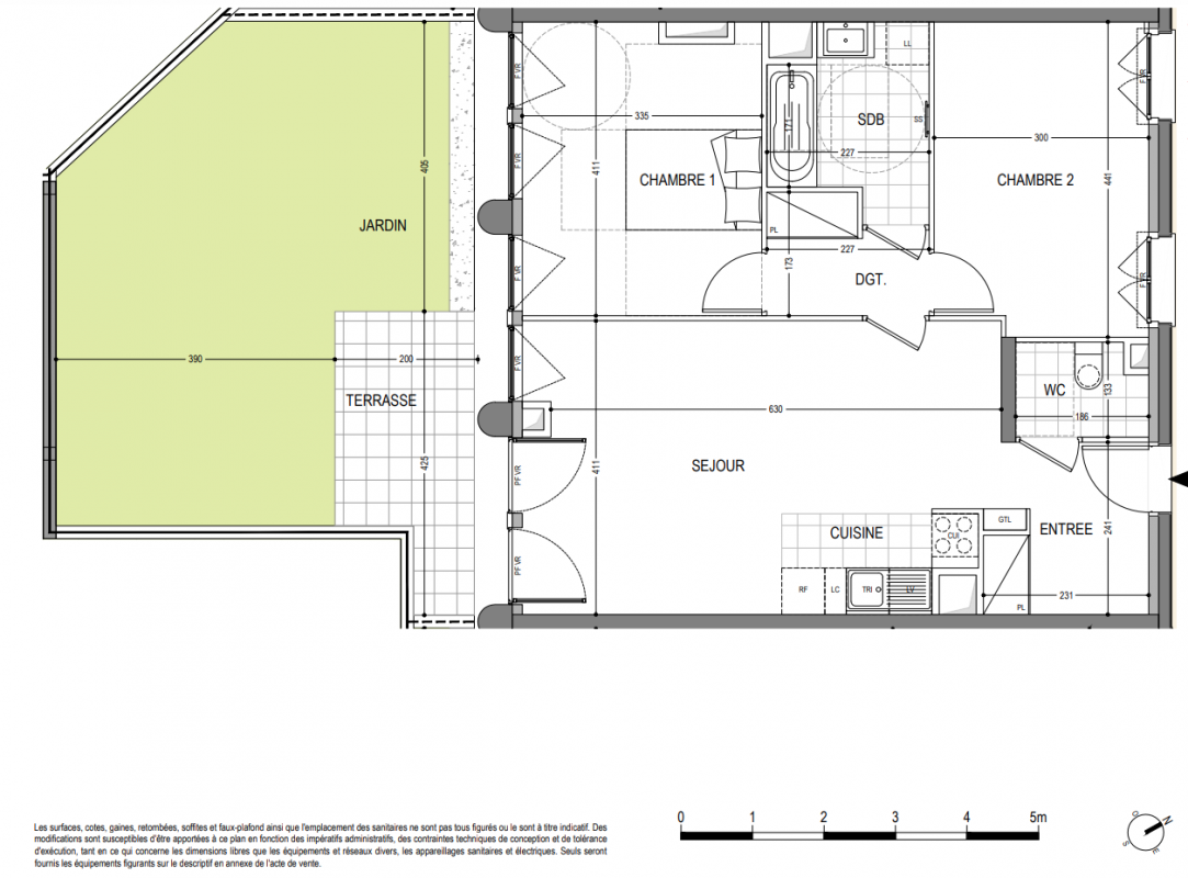 Plan du lot